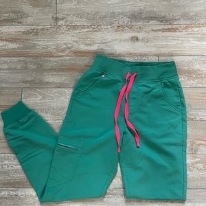 Figs Zamora high waisted scrub pants joggers